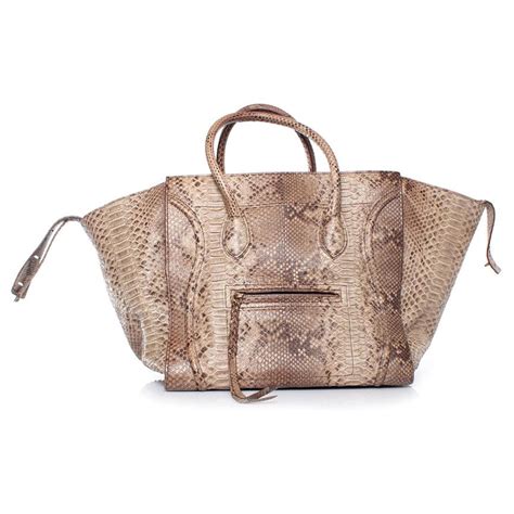 celine phantom python|Python Celine Handbags for Women .